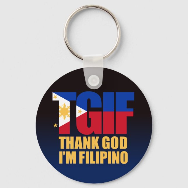 Llavero El GIF filipino con bandera filipina