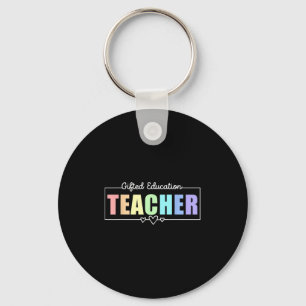 Llavero El Gifado Y Talentoso Profesor Guay Gifted Educati