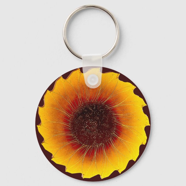 Llavero El girasol común (Anverso)