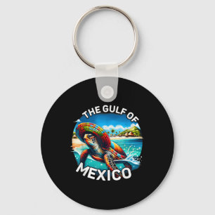 Llavero El golfo de la tortuga marina de México nunca se o