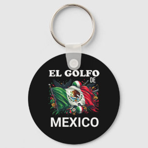 Llavero El Golfo De México Bandera De México