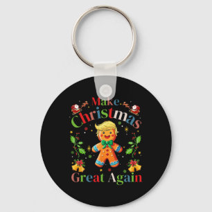 Llavero El gracioso hombre de Trump Gingerbread hace a los