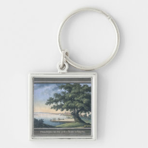 Llavero El gran árbol de Kingston con vistas a Philadel