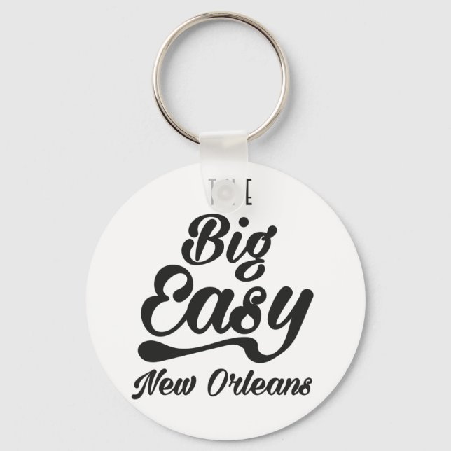 Llavero El gran fácil Nueva Orleans (Anverso)