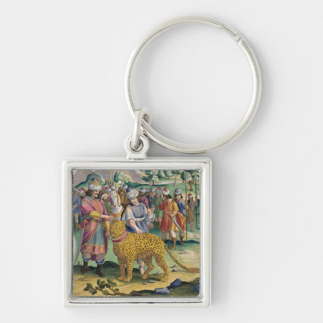 Llavero El gran rey del Parthians caza con su Tam (Frente)