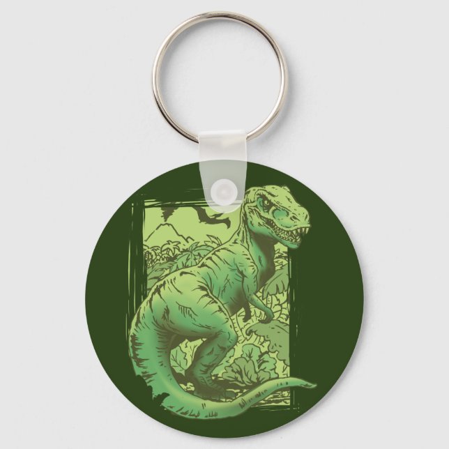 Llavero El Gran Rey T-Rex (Anverso)