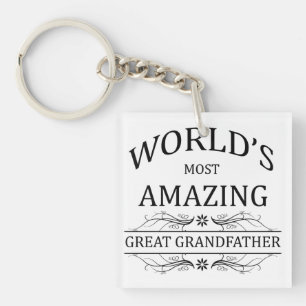 Llavero El grande más asombroso del mundo - abuelo