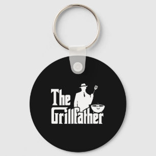 Llavero El Grillfather Diseño Divertido De Bbq Para Papás