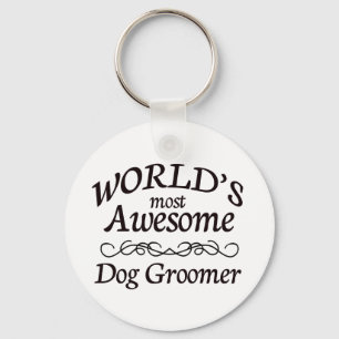 Llavero El Groomer más impresionante del perro del mundo