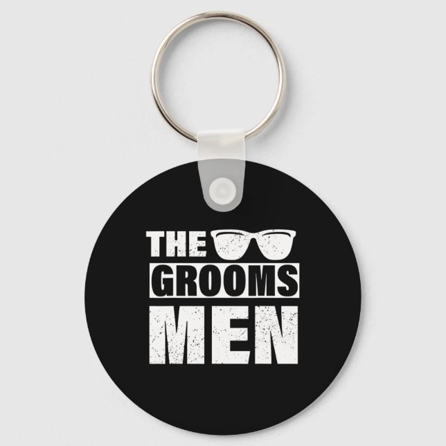 Llavero El Groomsmen Bachelor Party Stag Groom Gag Mens F (Anverso)