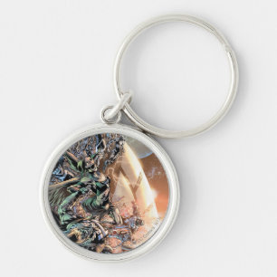 Llavero El grupo y la luna más negros de la noche