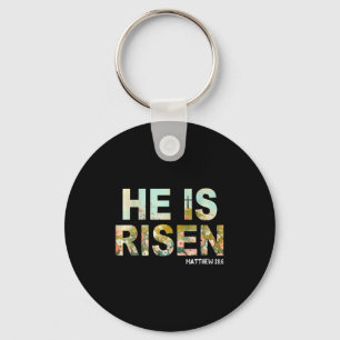 Llavero Él ha resucitado boho pascua cristiano jesus