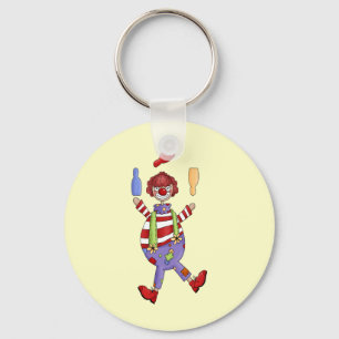 Llavero El hacer juegos malabares del payaso de circo