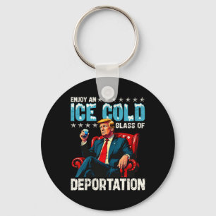 Llavero El Hielo Disfruta De Un Helado Frío De Deportación
