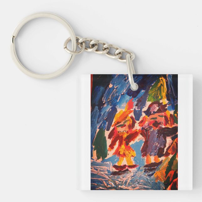 Llavero El hielo se pone en juego (Frente)