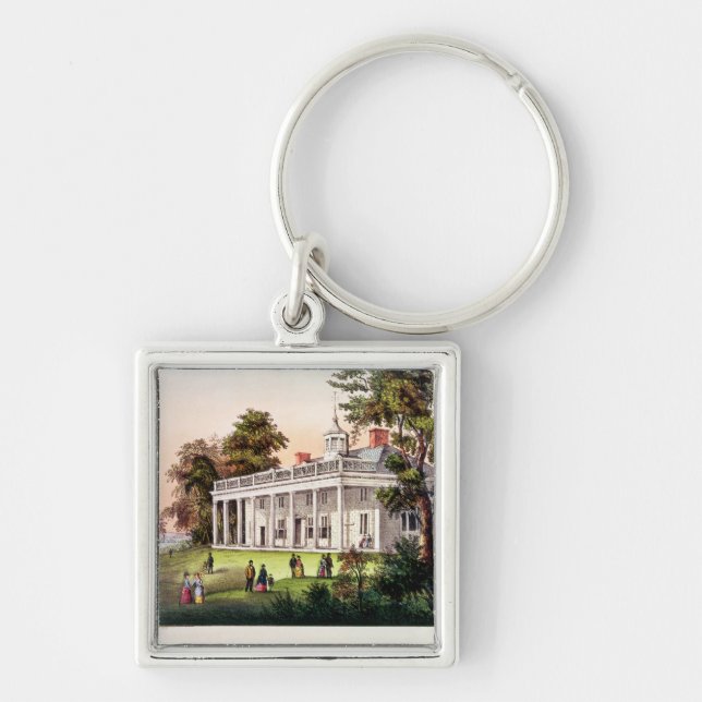 Llavero El hogar de George Washington (Frente)