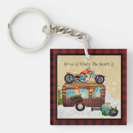 Llavero EL HOGAR ES DONDE EL CORAZÓN ES DIFÍCIL TRAiler, C