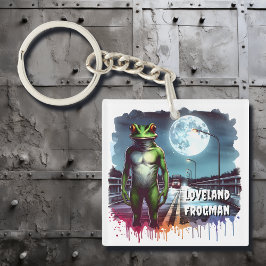 Llavero El hombre de negocios de Loveland | Ohio Cryptid