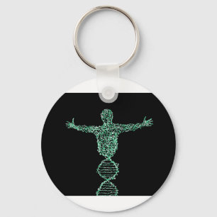 Llavero El hombre del ADN de la biología