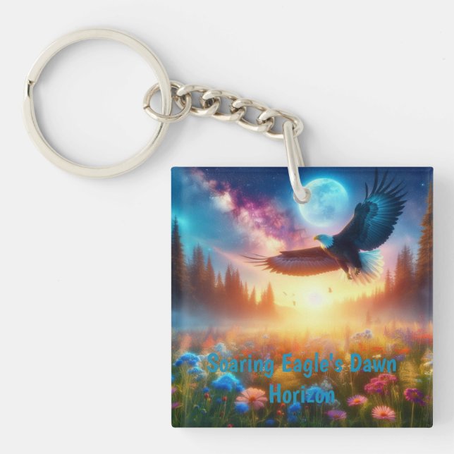 Llavero El horizonte del alba del águila se eleva (Frente)
