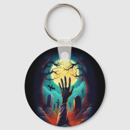 Llavero El horror de la tumba zombie