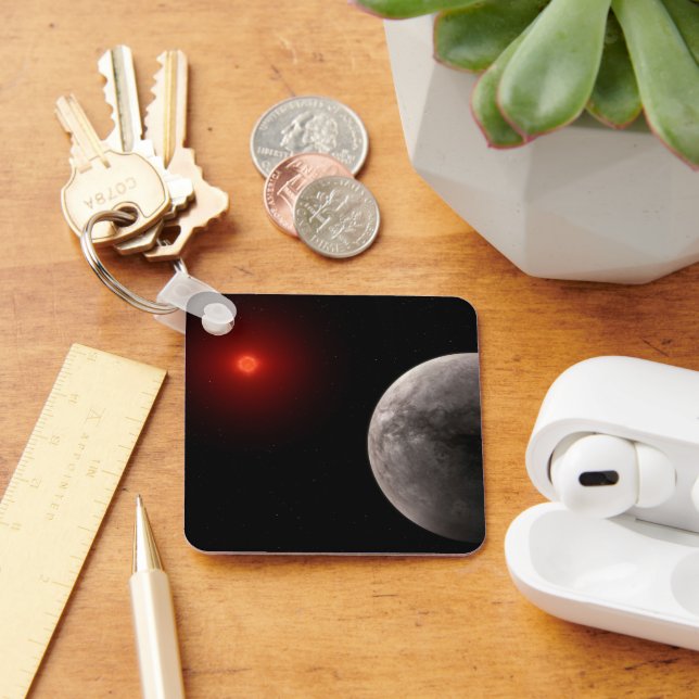 Llavero El Hot Rocky Exoplanet Trappist-1 B. (Escritorio )