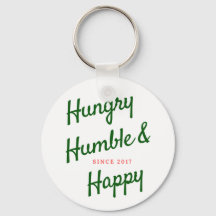 El humilde y hambriento keychain