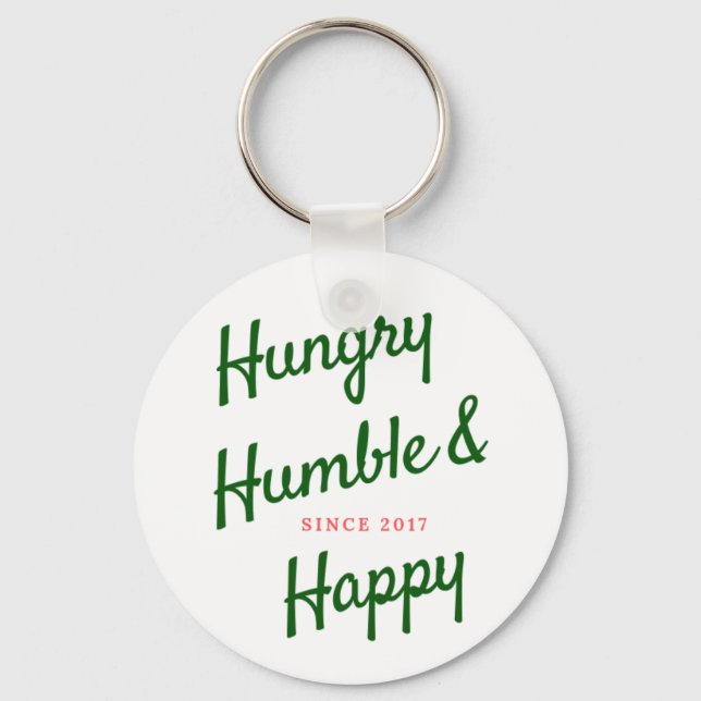 Llavero El humilde y hambriento keychain (Anverso)