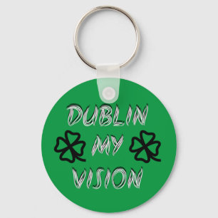 Llavero El humor gracioso verde del Día de San Patricio
