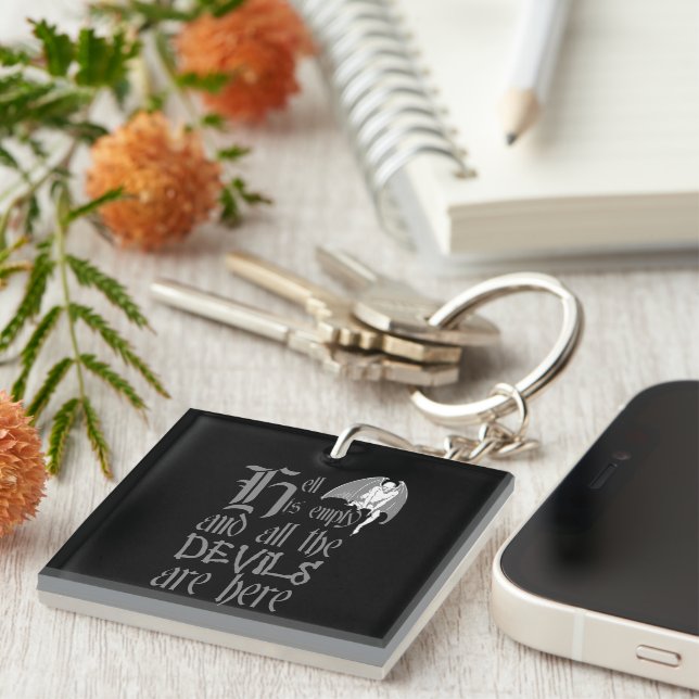 Llavero El Infierno Está Vacío Y Todos Los Diablos Están A (Frente Derecha)