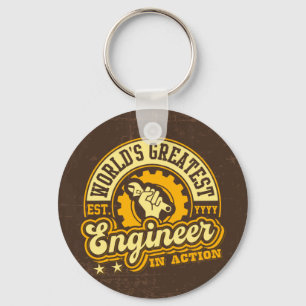 Llavero El ingeniero más grande del mundo (EST.