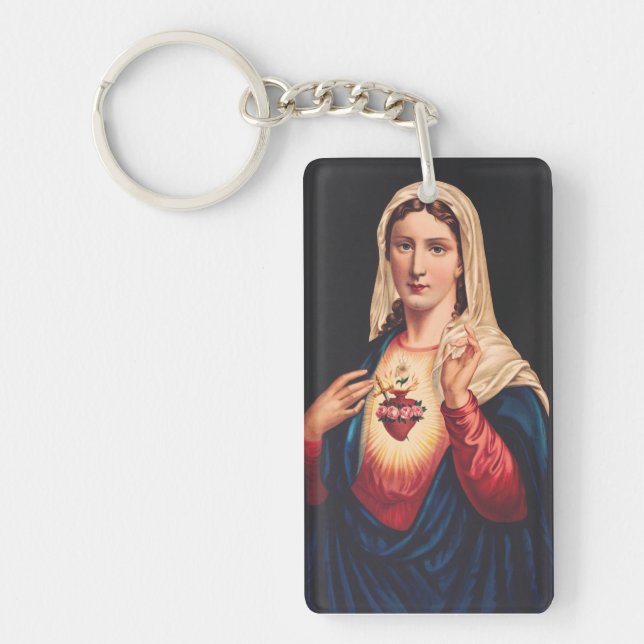 Llavero El Inmaculado Corazón de María (Frente)