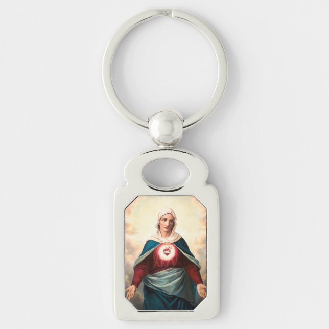 Llavero El Inmaculado Corazón de María (Anverso)