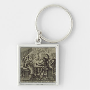 Llavero El jardín de la nobleza francesa, c.1640 (engravi