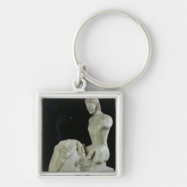 Llavero El jinete de Rampin, c.550-540 A.C. (Frente)