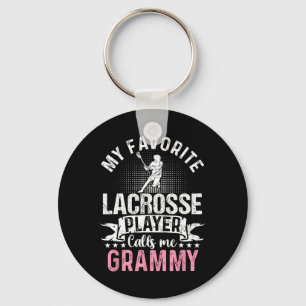 Llavero El jugador favorito de Lacrosse me llama Grammy gr