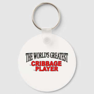Llavero El jugador más grande de Cribbage del mundo
