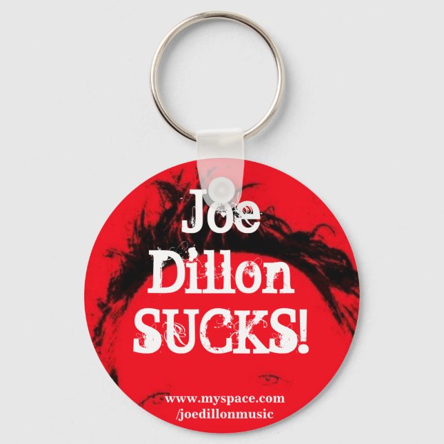 Llavero ¡El keychain Joe Dillon SUCKS! (Anverso)