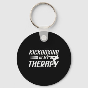 Llavero El kickboxing es mi amante de la terapia del boxeo