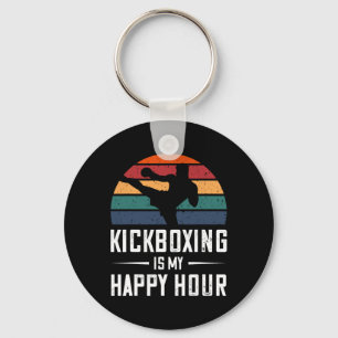 Llavero El Kickboxing es mi divertido boxeo de Kick