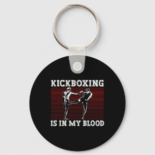 Llavero El kickboxing está en mi sangre Kickboxer