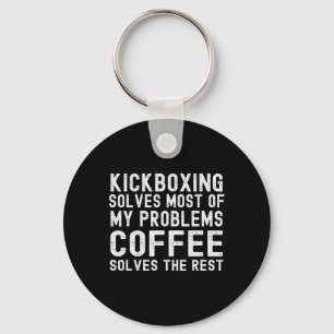 Llavero El kickboxing resuelve la mayoría de mis problemas