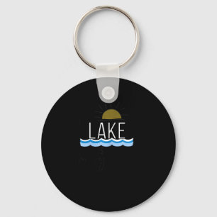 Llavero El lago es mi lugar feliz Regalo de navegación