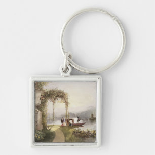 Llavero El lago, jardines de Trentham Pasillo, 'de los
