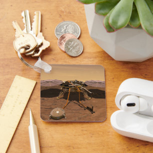 Llavero El Lander Insight Opera En La Superficie De Marte.