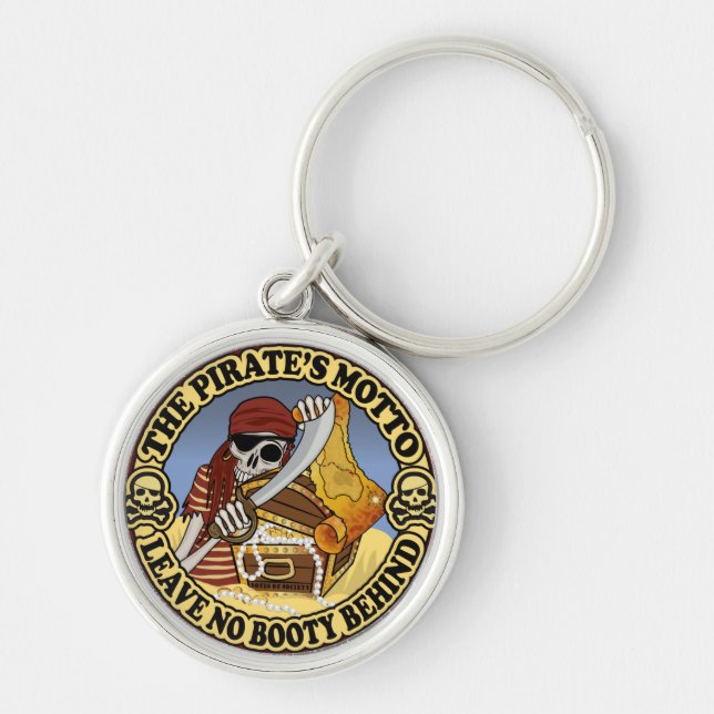 Llavero El lema del pirata (Frente)