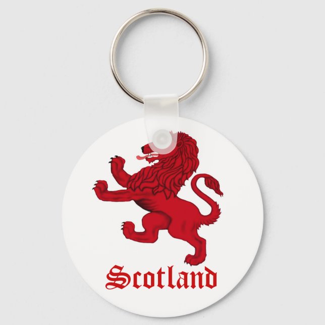 Llavero El león desenfrenado de Escocia (Anverso)