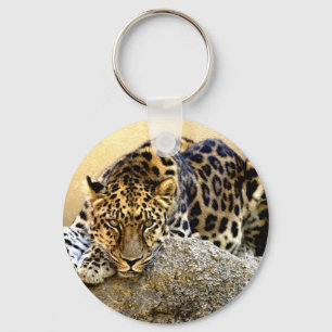 Llavero El leopardo de Amur