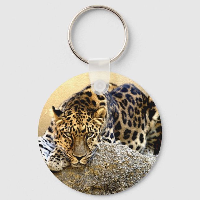 Llavero El leopardo de Amur (Anverso)