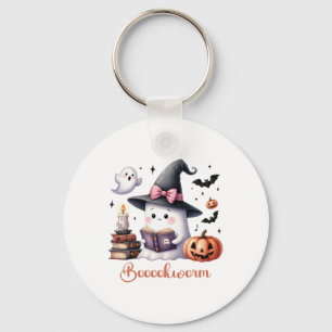 Llavero El libro de lectura fantasma Coquette Bow Hallowee